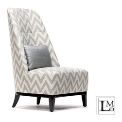 Kate Lounge Chair - Chevron - Furniture
