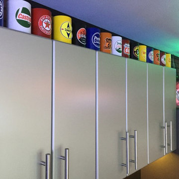 Harley garage man cave