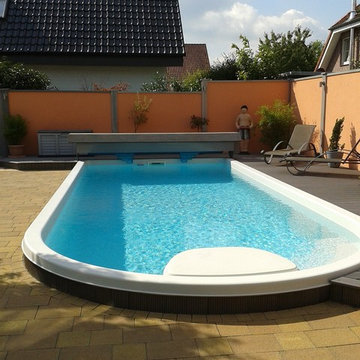 Sichtschutz für den Pool