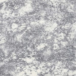 Alpine Rug Co. - Fairmont Collection White Gray Wispy Cloud Rug, 5'3"x7'7" - This thick frieze Fairmont rug comes in an elegant pattern of neutral colours. The heatset polypropylene fibers have many advantages: the synthetic fibres are stain-resistant, durable, and soft.