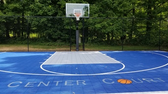 Custom Residential Basketball Courts