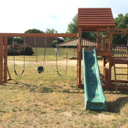 Tot's Tower 4 Position Monkey Bar Playset - Kids Playsets And Swing Sets