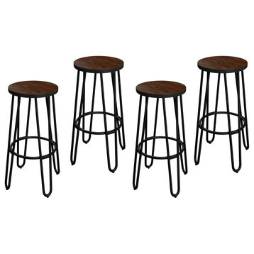 Backless Barstools, Hairpin Legs