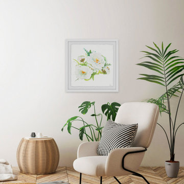 "White Innocence" Framed Painting Print