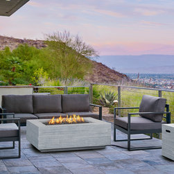 Board Form - Rectangle Fire Table - Fire Pits