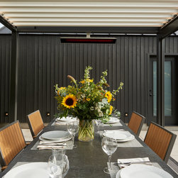 Black Platinum Electric Outdoor Heater - Patio Heaters
