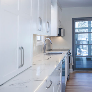 Extended Galley Kitchen
