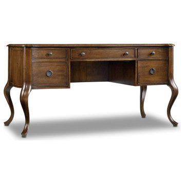 Hooker Furniture 5447-10458 Archivist 60 1/2"W Rubberwood - Pecky Pecan