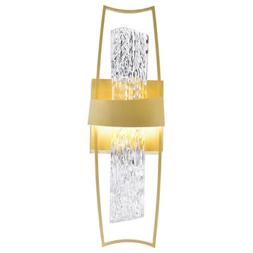 Guadiana 5 in LED Satin Gold Wall Sconce