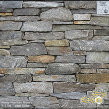 Outside rock for house