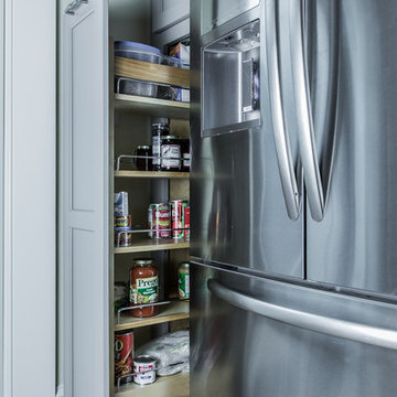 Gray and Graphite Custom Kitchen