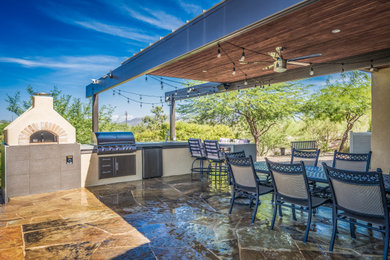 Example of a patio design in Phoenix
