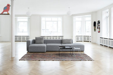 Réalisation d'un salon nordique.