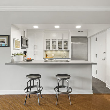 Architectural Peninsula & Breakfast Bar