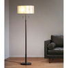 The Grande 55"~66"H Adjustable Floor Lamp_Dark Bronze, Drum_mica Shade