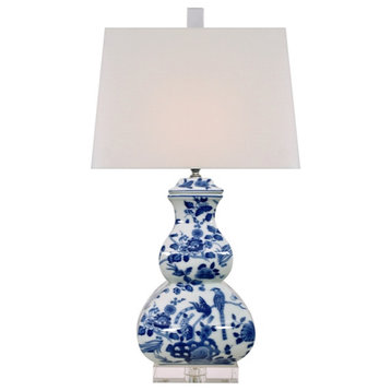 Blue & White Porcelain Table Lamp