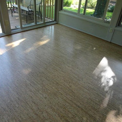 Cork floor looks great in this sunroom! - Cork Flooring