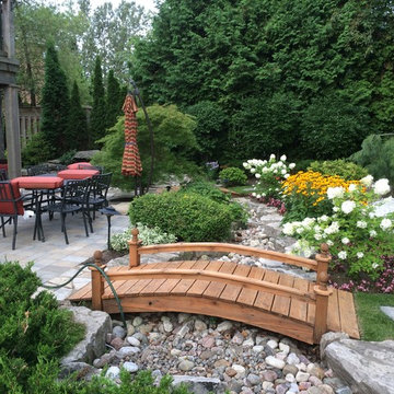 Japanese garden in Richmond Hill