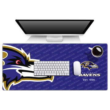 Baltimore Ravens Logo Series Desk Pad