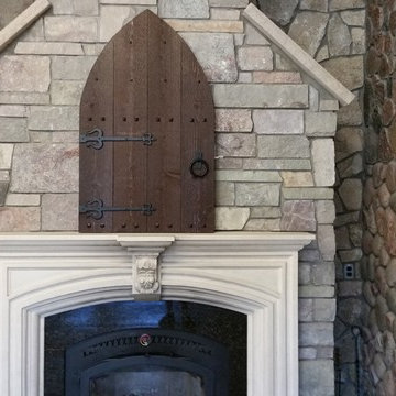 Medieval Door Decor