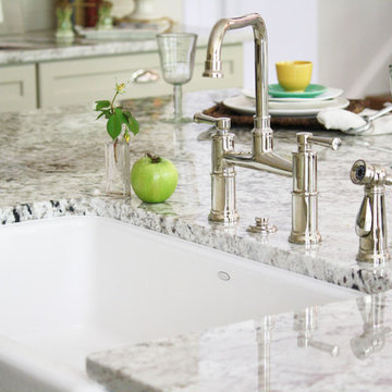 Bianco Gita Granite Kitchen