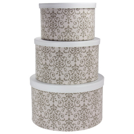 Round Hat Boxes With Lids