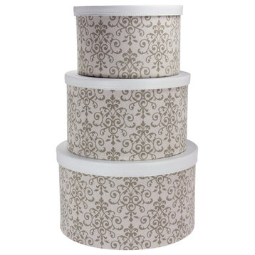 Round Hat Boxes With Lids