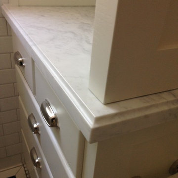 Basement Bathroom Linen Cabinet