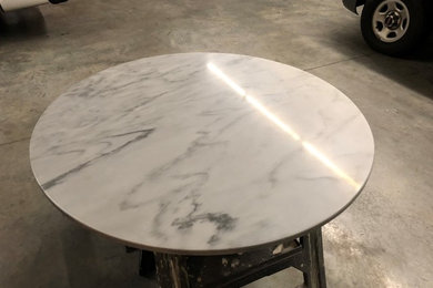Carrara Table Restoration - Clearstone Coating