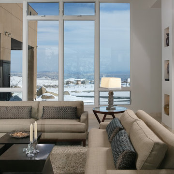 Hard Modern Living Room Design