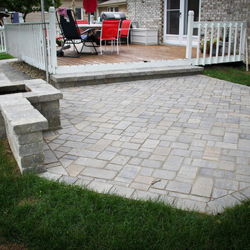 Deck to Patio Transition