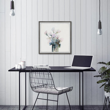 "Fresh Flowers" Framed Painting Print