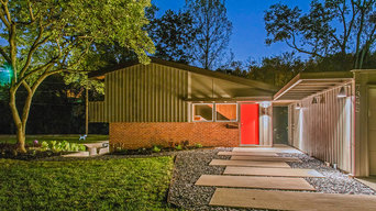 Mid-Century homes at various locations in Kansas City.