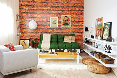 Eclectic home design photo in Other