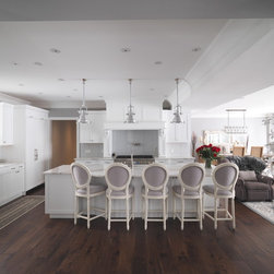 Logs End Wide Plank Engineered Walnut Flooring - Dunrobin, Ontario - Engineered Wood Flooring