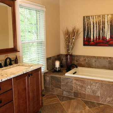 West Windsor, New Jersey Master bathroom