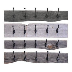 Reclaimed Barnboard Coatracks - Home Improvement