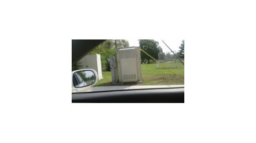 front yard cable box