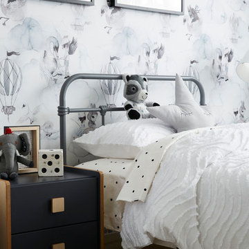 Vibe Single Bed Frame - Grey
