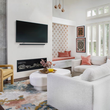 Whimsical Family Room Furniture