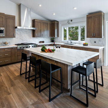 Relocated Kitchen Captures Stunning Golf Course Views