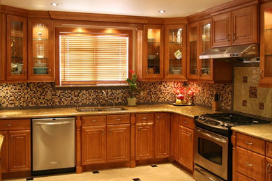 Medium sized classic kitchen in Other.