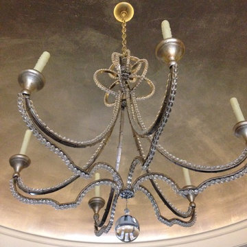 Dome Ceiling w/ Silver Leaf