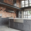VIGO All-In-One 33" Camden Stainless Steel Farmhouse Kitchen Sink Set