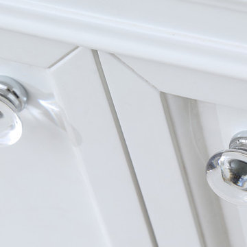Derby 60" White Bathroom Vanity