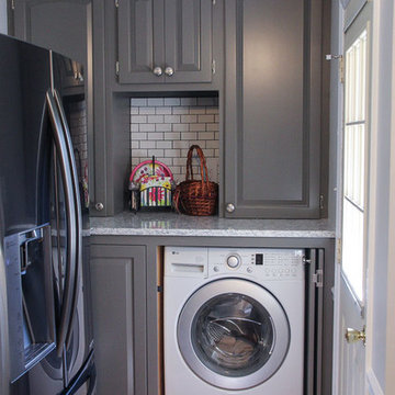 Durham Kitchen Update with Built-in Laundry
