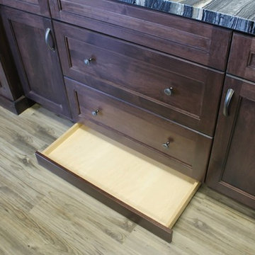 Toekick drawer