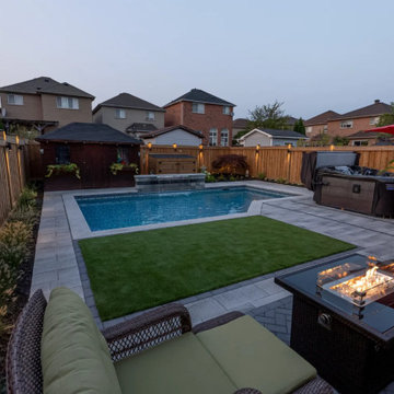 Underground Pool and Hot Tub Installation