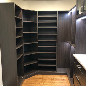 Boston and Providence area Custom Closet with Backing