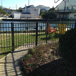 Aluminum Fence - Bronze - Home Fencing And Gates